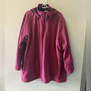 Duluth Trading Frostmite parka plum 4X New‎